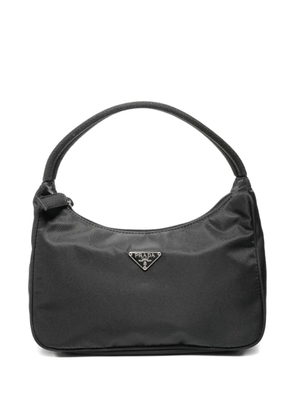 Prada Pre-Owned 1990s triangle-logo tote bag - Black