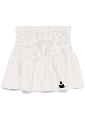 MARANT ÉTOILE Pacifica mini skirt - Neutrals