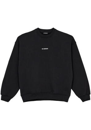 Han Kjøbenhavn embroidered logo sweater - Black