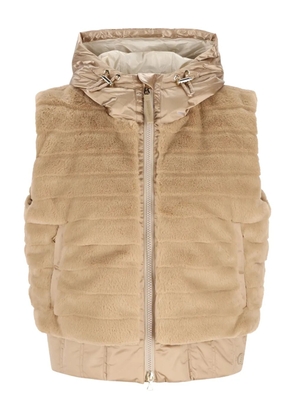 BOGNER hooded gilet - Neutrals