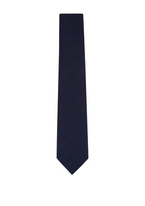 Paolo Albizzati striped tie - Blue