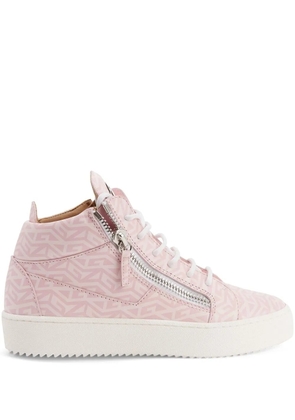 Giuseppe Zanotti Kriss Monogram sneakers - Pink