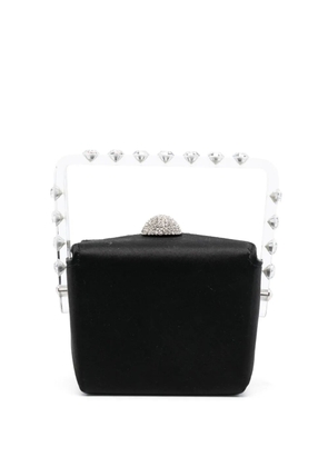 Aquazzura Noodle Box mini bag - Black