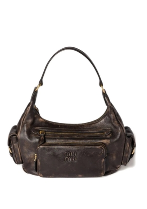 Miu Miu Pocket shoulder bag - Brown