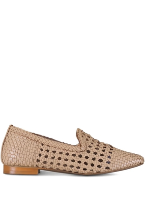 Ron White Carmen woven loafers - Neutrals