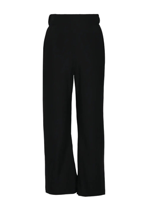 Zero + Maria Cornejo Eko elasticated-waist trousers - Black