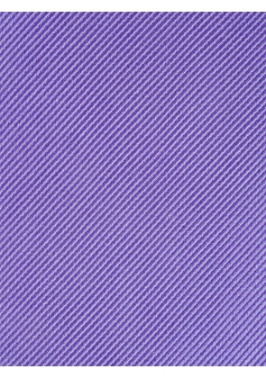 Eton patterned silk tie - Purple
