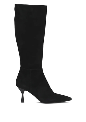 AGL Ide pointed-toe knee-high boots - Black