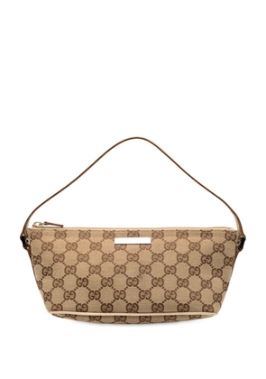Gucci Pre-Owned 2000-2015 GG Canvas Boat shoulder bag - Brown