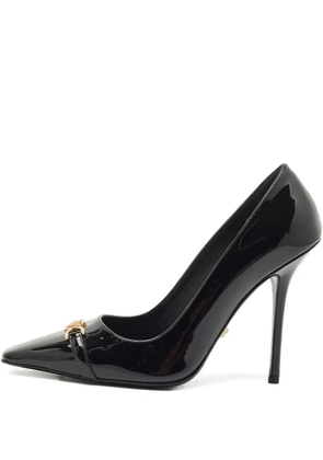 Versace Pre-Owned leather pumps - Black
