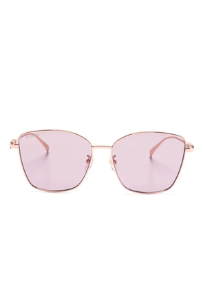 Gucci Eyewear butterfly-frame sunglasses - Pink