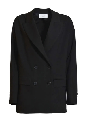 SOLOTRE double-breasted blazer - Black