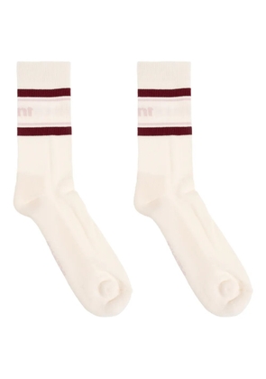 MARANT striped socks - Neutrals