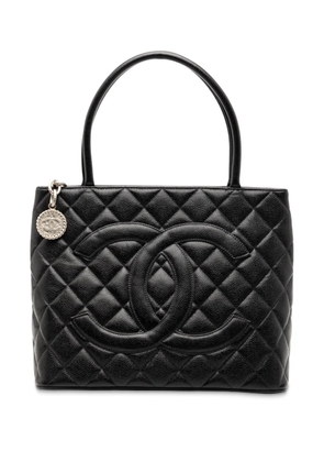 CHANEL Pre-Owned 1997-1999 Caviar Medallion tote bag - Black