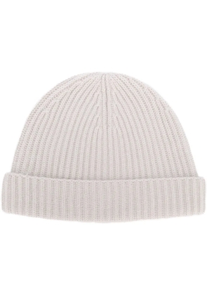 N.Peal ribbed beanie - Grey