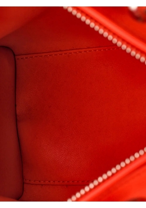 Christian Dior Pre-Owned Tricolor Lady Dior Bag Cannage Quilt Lambskin Medium satchel - Pink