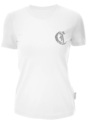 Just Cavalli logo-embellished T-shirt - White