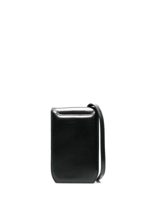 LEMAIRE small Calepin leather messenger bag - Black