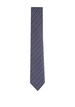 Brunello Cucinelli striped tie - Grey