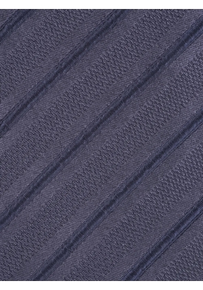 Brunello Cucinelli striped tie - Grey