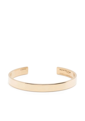 Le Gramme 18kt yellow gold Le 31g Ribbon diamond bracelet