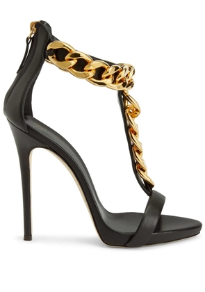 Giuseppe Zanotti 120mm Elsie chain sandals - Black