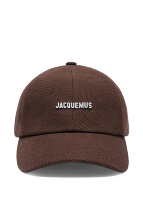 Jacquemus The Gadjo baseball cap - Brown