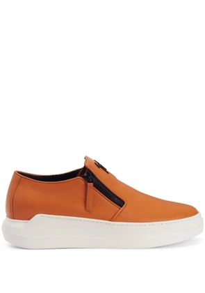 Giuseppe Zanotti Conley Zip chunky sneakers - Orange