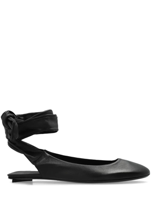 The Attico Cloe ballet flats - Black