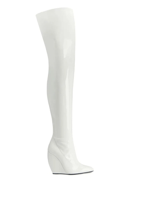 Giuseppe Zanotti 105mm Preety boots - White