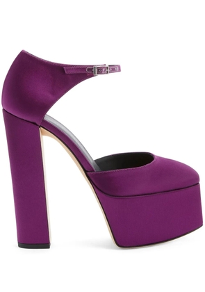 Giuseppe Zanotti 150mm Bebe platform pumps - Purple