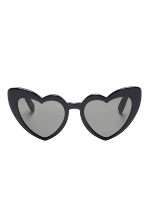 Saint Laurent Eyewear heart-frame sunglasses - Black