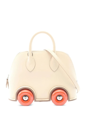 Hermès Pre-Owned 2023 mini Bolide on Wheels tote bag - Neutrals
