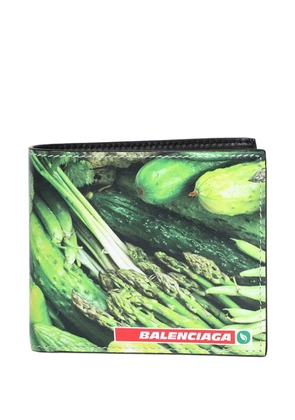 Balenciaga Antwerp folded wallet - Green