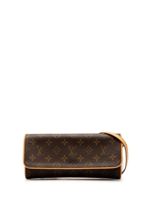 Louis Vuitton Pre-Owned 2000 Monogram Pochette Twin GM crossbody bag - Brown