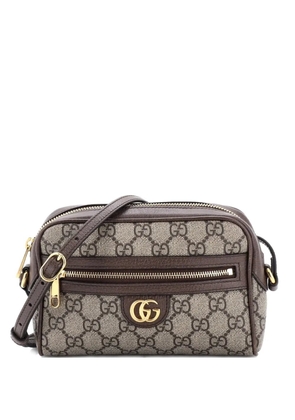 Gucci Pre-Owned Ophidia Shoulder Bag NM GG Coated Canvas Mini crossbody bag - Brown
