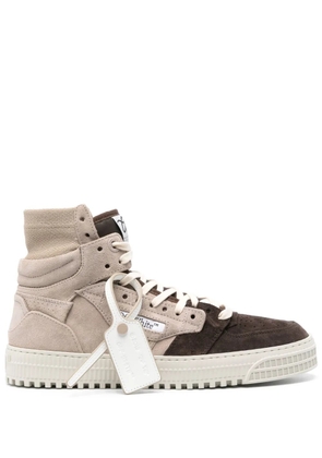 Off-White 3.0 Off Court high-top sneakers - Brown
