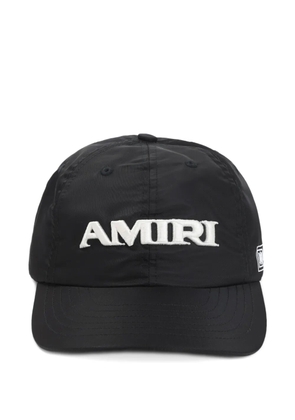 AMIRI logo-embroidered hat - Black
