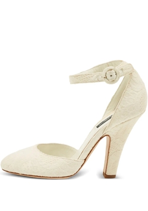 Dolce & Gabbana Pre-Owned Majolica-jacquard pumps - White