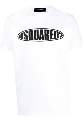 DSQUARED2 logo-print short-sleeve T-shirt - White