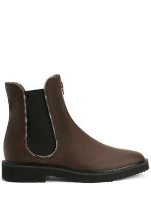 Giuseppe Zanotti Jaky leather Chelsea boots - Brown