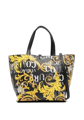Versace Jeans Couture logo-print tote bag - Black