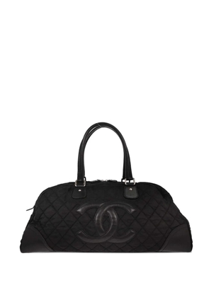 CHANEL Pre-Owned 2005-2006 Paris New-York holdall - Black