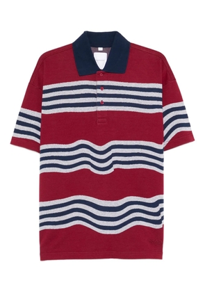 Napapijri striped polo shirt - Red