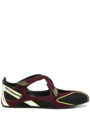 The Attico Nomad ballerina shoes - Purple