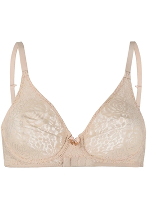 Wacoal halo lace moulded underwire bra - Neutrals