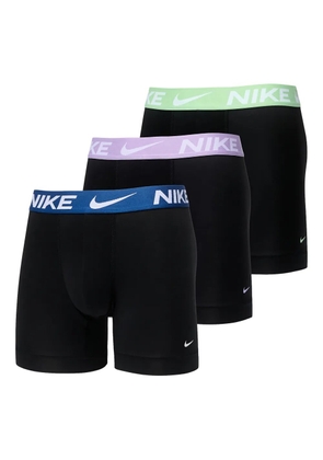 Nike Dri-FIT logo waistband boxer briefs (pack of three) - Black