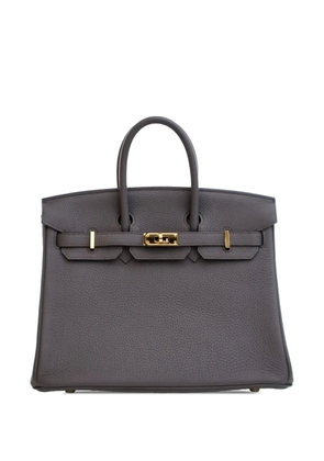 Hermès Pre-Owned 2017 Togo Birkin Retourne 25 handbag - Grey