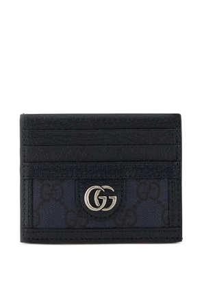 Gucci Ophidia GG Supreme leather card holder - Blue