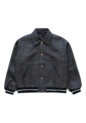 Wales Bonner Homecoming bomber jacket - Grey